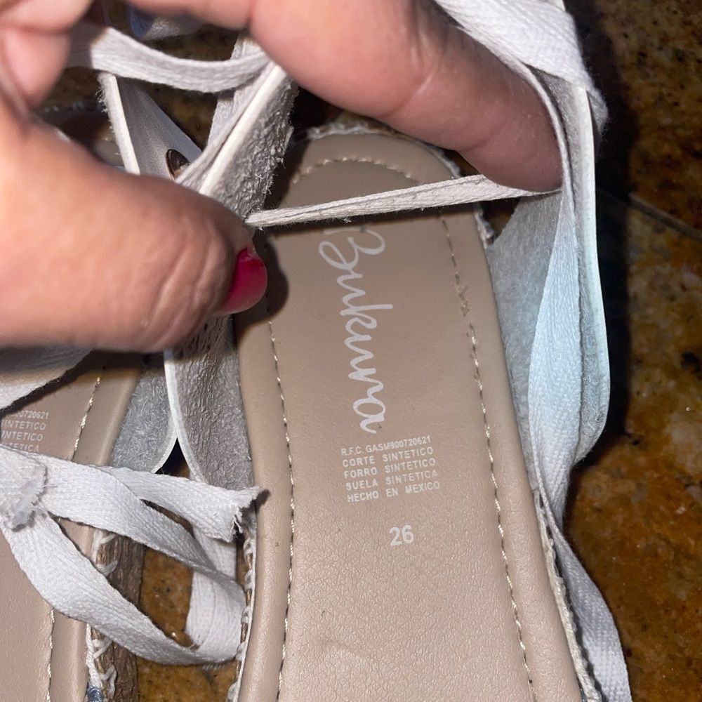 Bundle Of Espadrilles No Name Brand Sz 9 - image 5